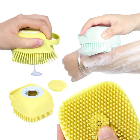 Cute Dog Bath Brush